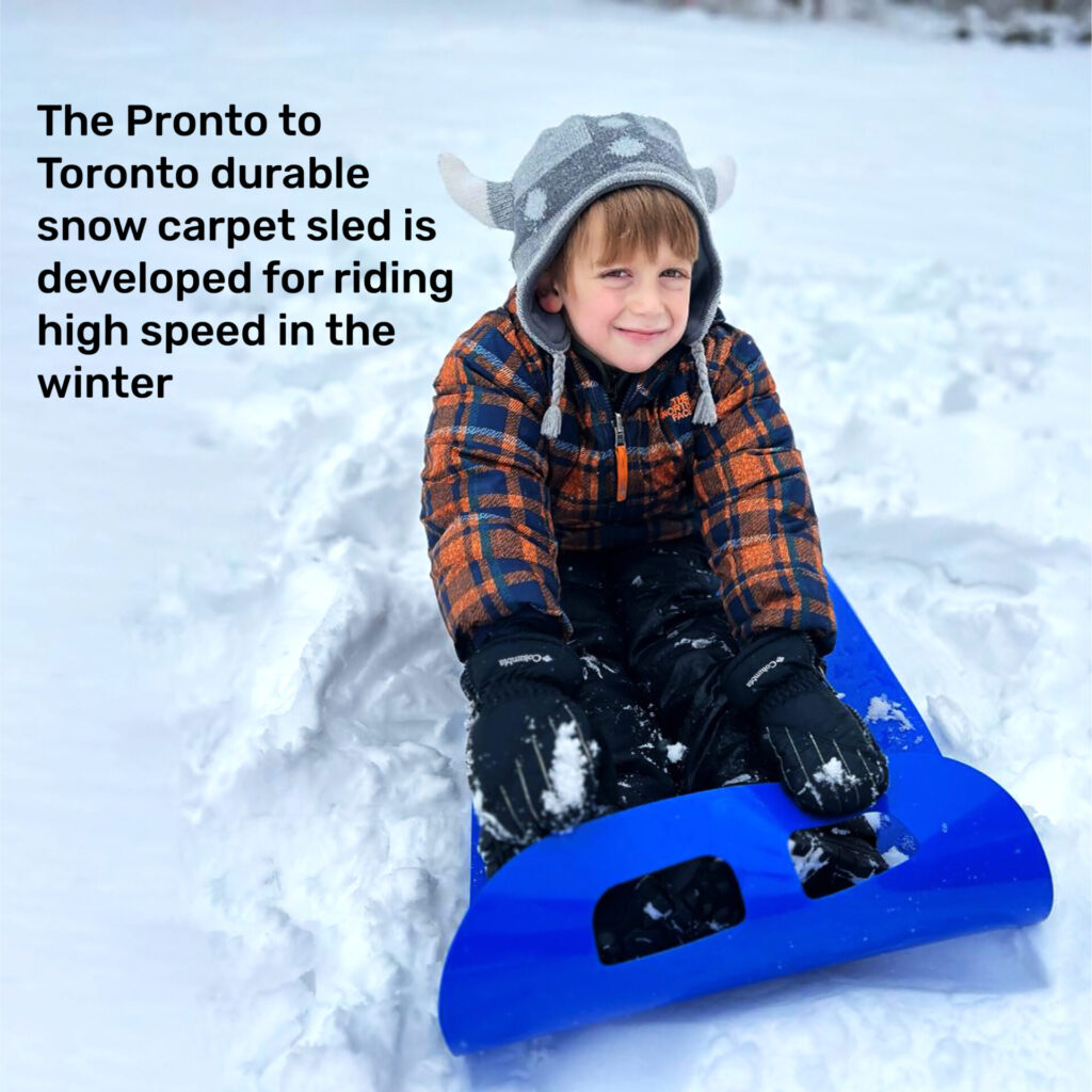 Roll Up Snow Sled