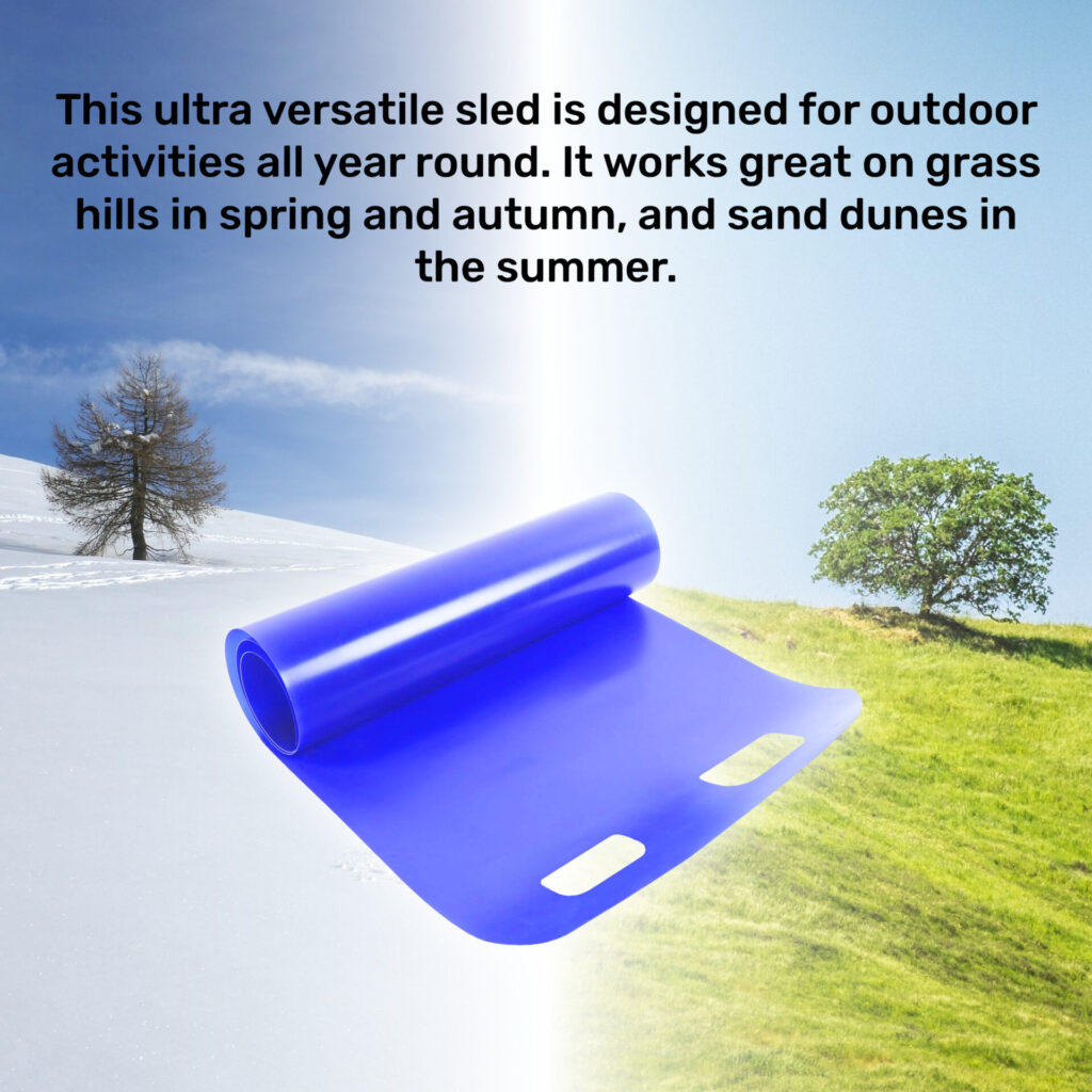 Roll Up Snow Sled